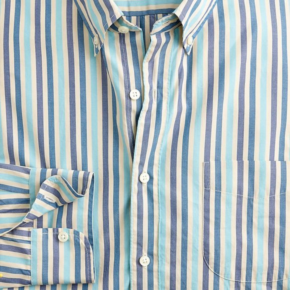 J. Crew Stretch Secret Wash poplin shirt - Picture 4 of 5